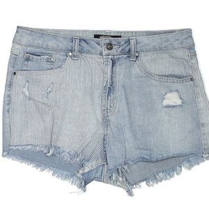 Denim jean shorts